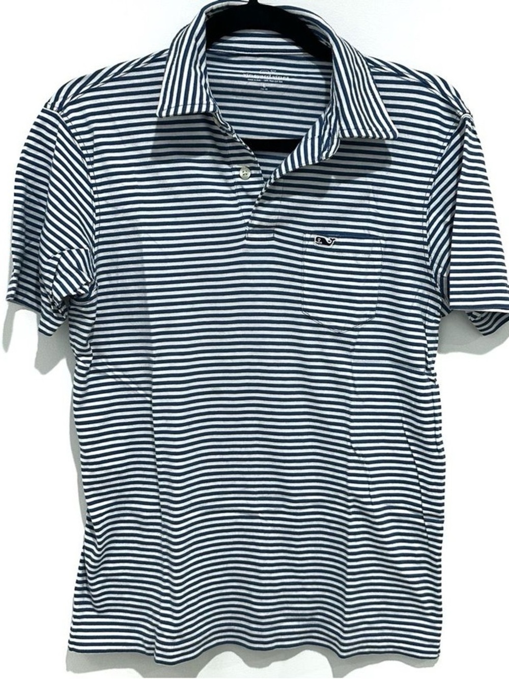 Vineyard Vines Navy Stripe Polo